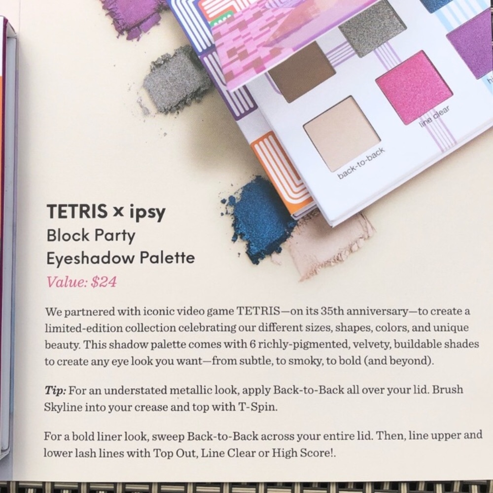 t e t r i s x i p s y • e y e • p a l e t t e • - Picture 5 of 7